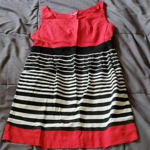 Women Red/Black/White Suzanna Dress Size Large